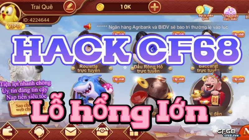 hack cf68 – Thực hư thông tin phần mềm hack cf68