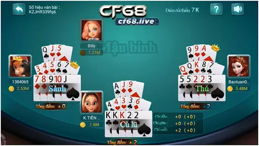 Thắng cược trong game bài xập xám cf68