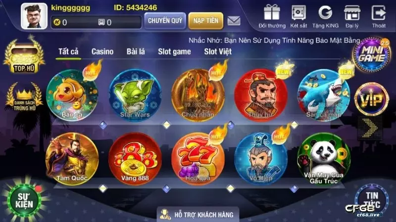 Game đổi thưởng top 1 - Tải king fun ngay để trải nghiệm