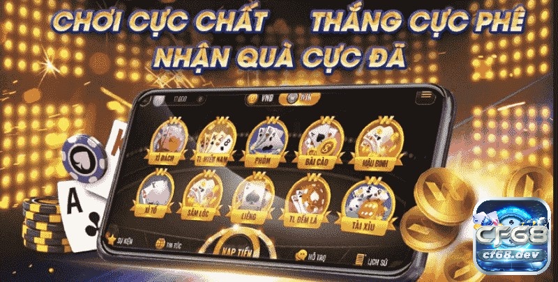 Trải nghiệm ứng dụng của 68 Club game bài hiện đại và mượt mà 