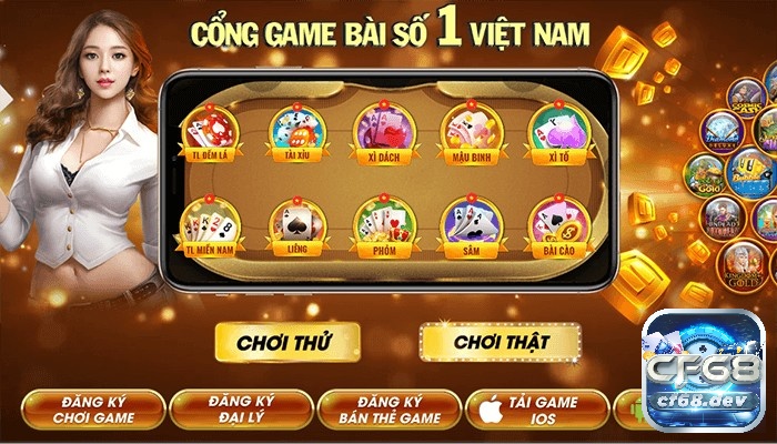 Trải nghiệm danh bai online uy tín tại nhà cái CF68