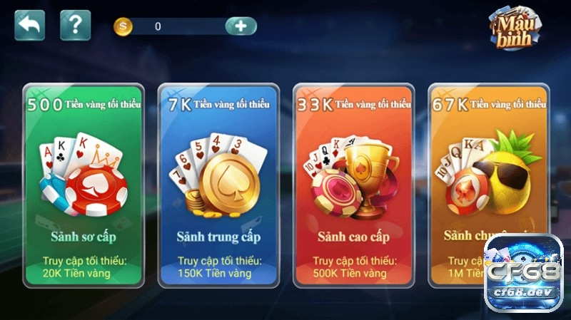 Game danh bai doi thuong uy tin tại CF68 số 1 thị trường