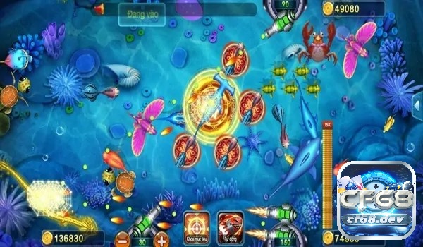 Game bắn cá siêu hấp dẫn với nhiều phần thưởng cực khủng