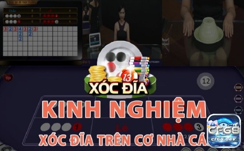 Xóc đĩa trực tuyến trên CF68: Hướng tới thành công với chiến thuật chơi thông minh.