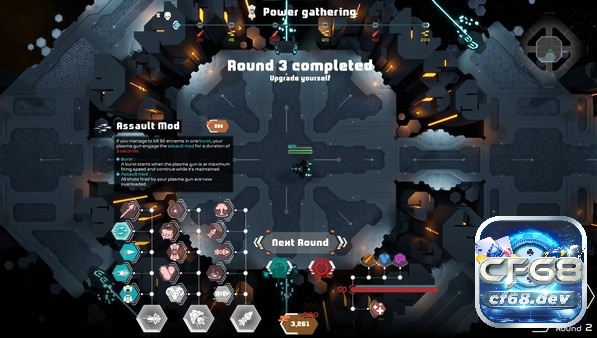 Các loại vũ khí trong game Mech Arena đa dạng và đầy mạnh mẽ