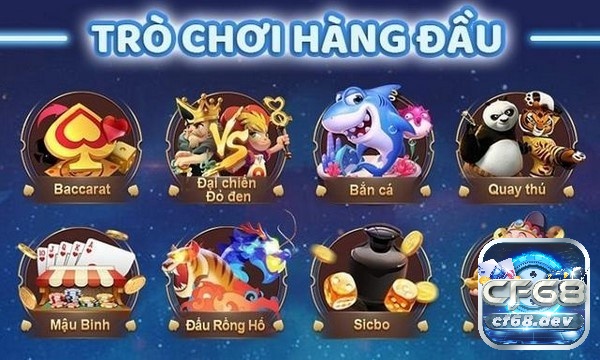 Cf68 có giao diện game bai ol line baccarat rất đẹp mắt