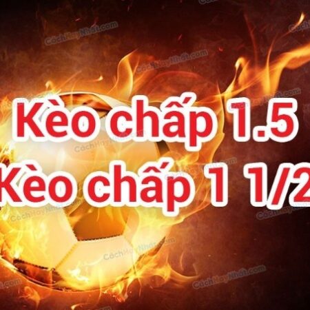 Kèo chấp 1/2 là gì? Cách đọc hiểu, chốt kèo, tính tiền chuẩn xác