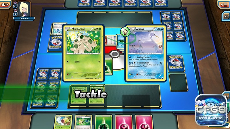 Game Pokemon TCG Online với những lá thẻ bài