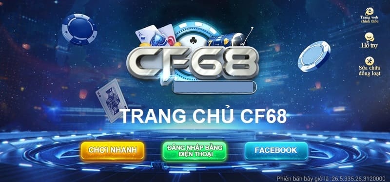 CF68.live – Cổng game cá cược trực tuyến uy tín và chất lượng