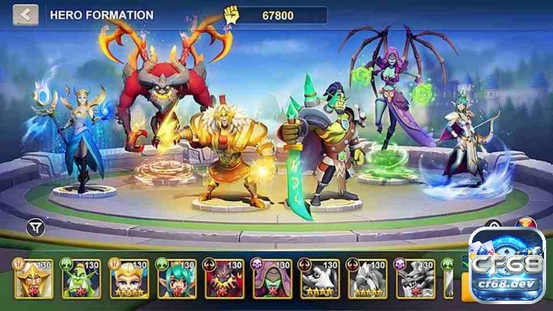 Tìm hiểu những thông chi tiết về game Idle Heroes 