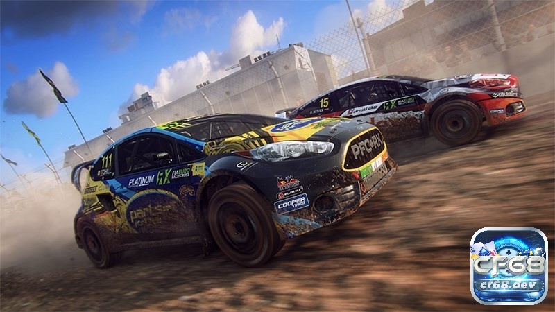 Người chơi game Dirt Rally 2.0 phải điều khiển xe đua băng qua những cung đường phức tạp