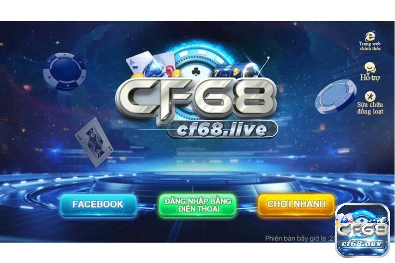 Vào cổng game cf68 để chọn game Bắn cá club 